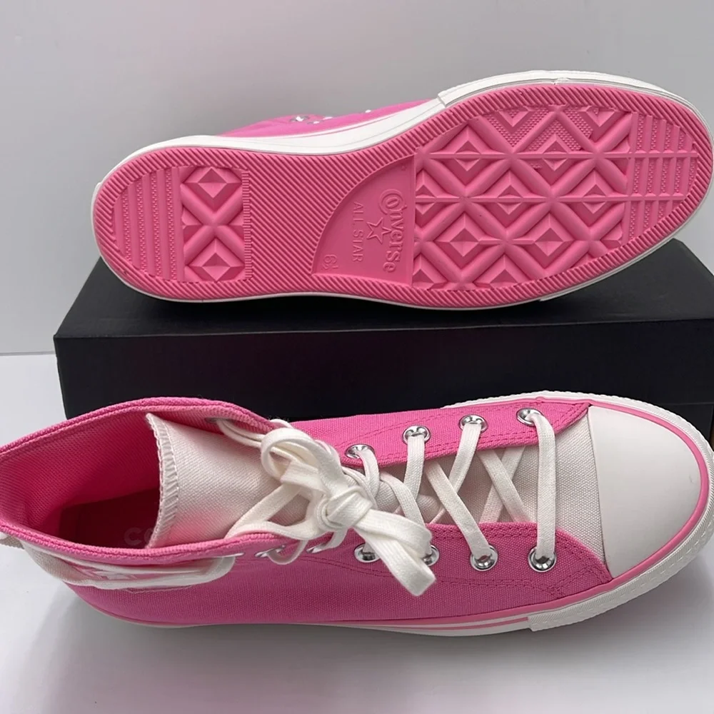 Converse WMNS A07141C CTAS LIFT HI OOPS PINK/OOPS PINK Platforms Sneakers
